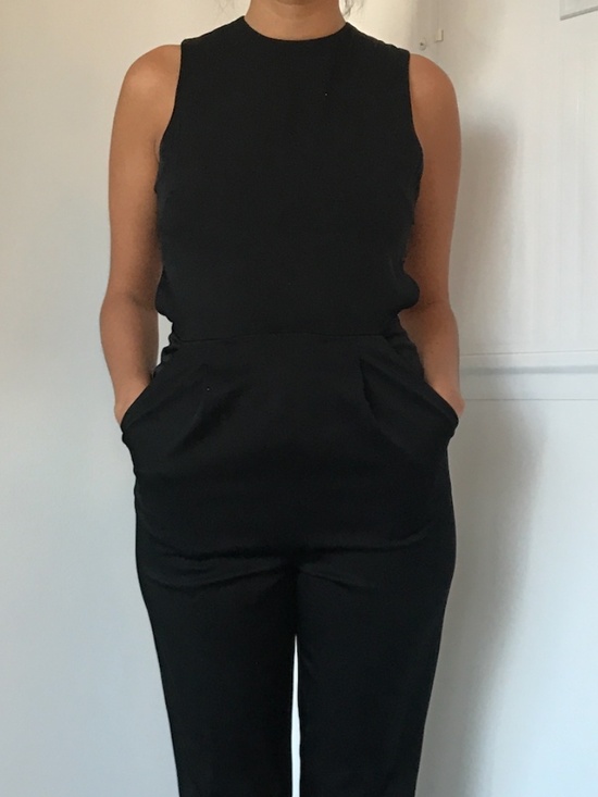 Alice + Olivia Jumpsuit Jumpsuit Size 0 in Black - Picture 1 of 2